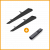 2x Heatstrip Design Elektrische Terrasverwarming met afstandsbediening 2400 Watt